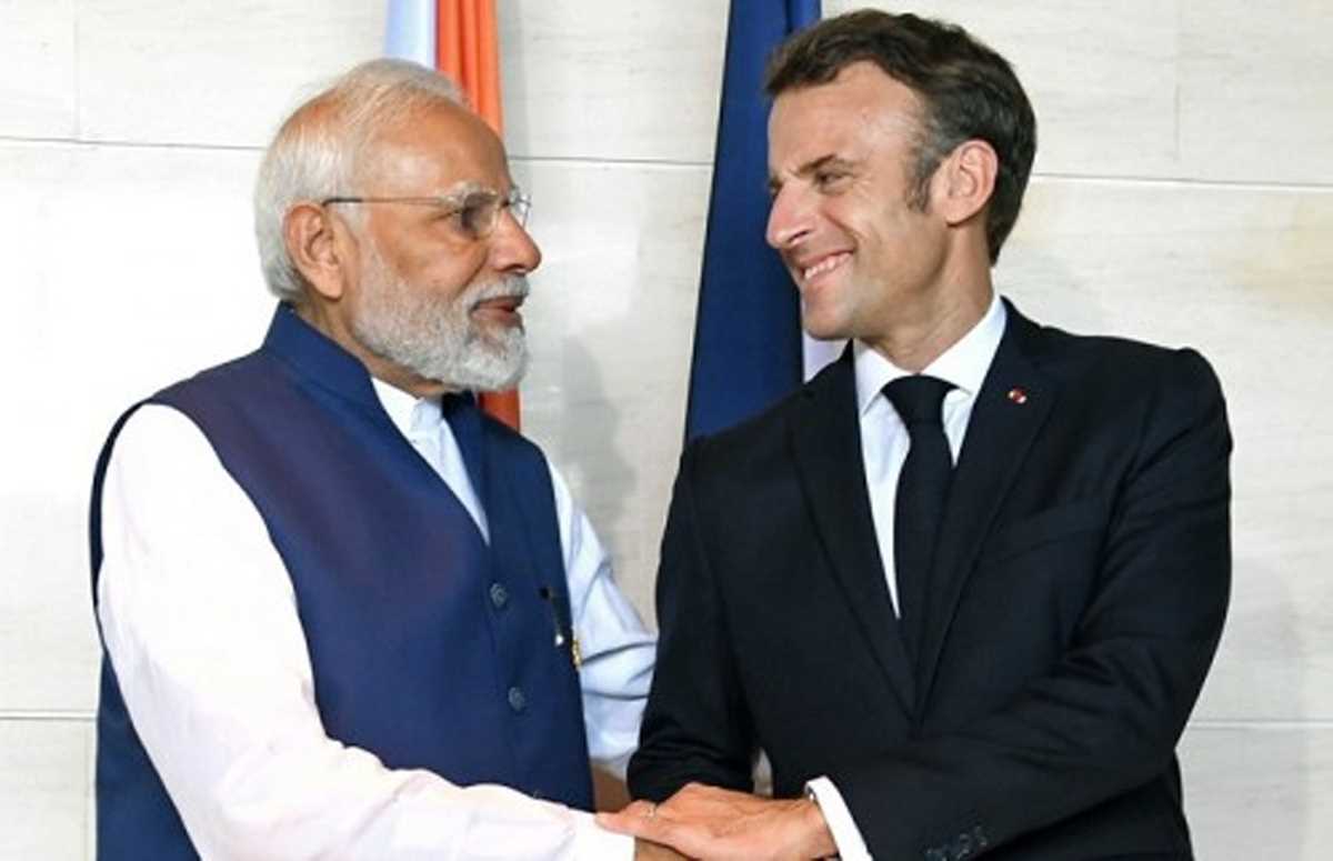 हमें एक साथ लाने के लिए मेरे दोस्त नरेंद्र मोदी पर भरोसा करें : मैक्रों